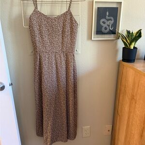 Olive Clothing UK Spaghetti Strap Midi Sundress